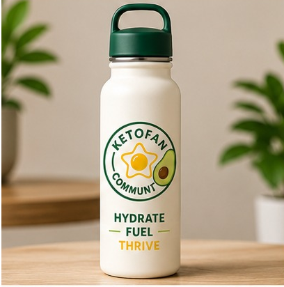 Stainless Hydrate Bottle White